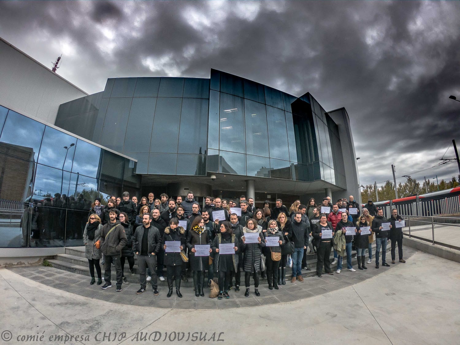 LOS TRABAJADORES DE CHIP AUDIOVISUAL COMIENZAN  ESTA SEMANA LA HUELGA