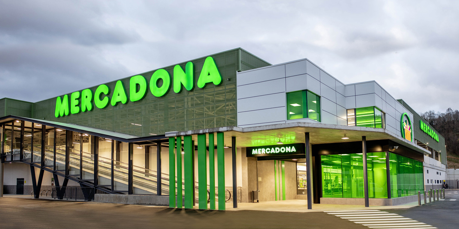 mercadona supermarket in spain