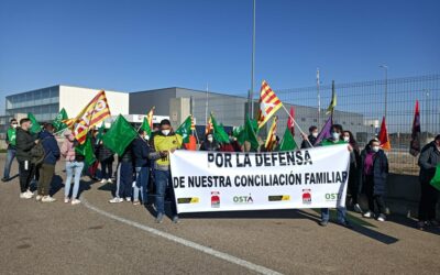 Huelga en el sector de las conservas de pescado en Aragón