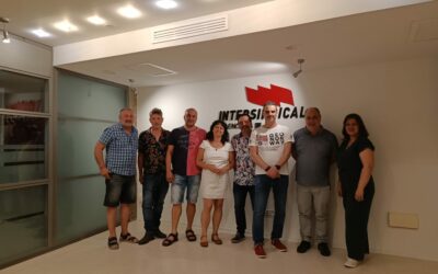 Reunión de trabajo con Intersindical Valenciana