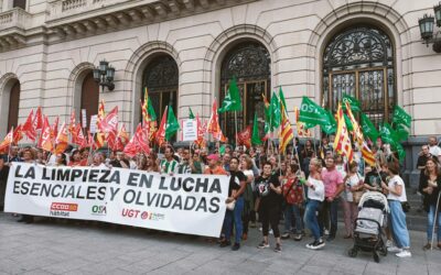 La limpieza se moviliza por un convenio justo