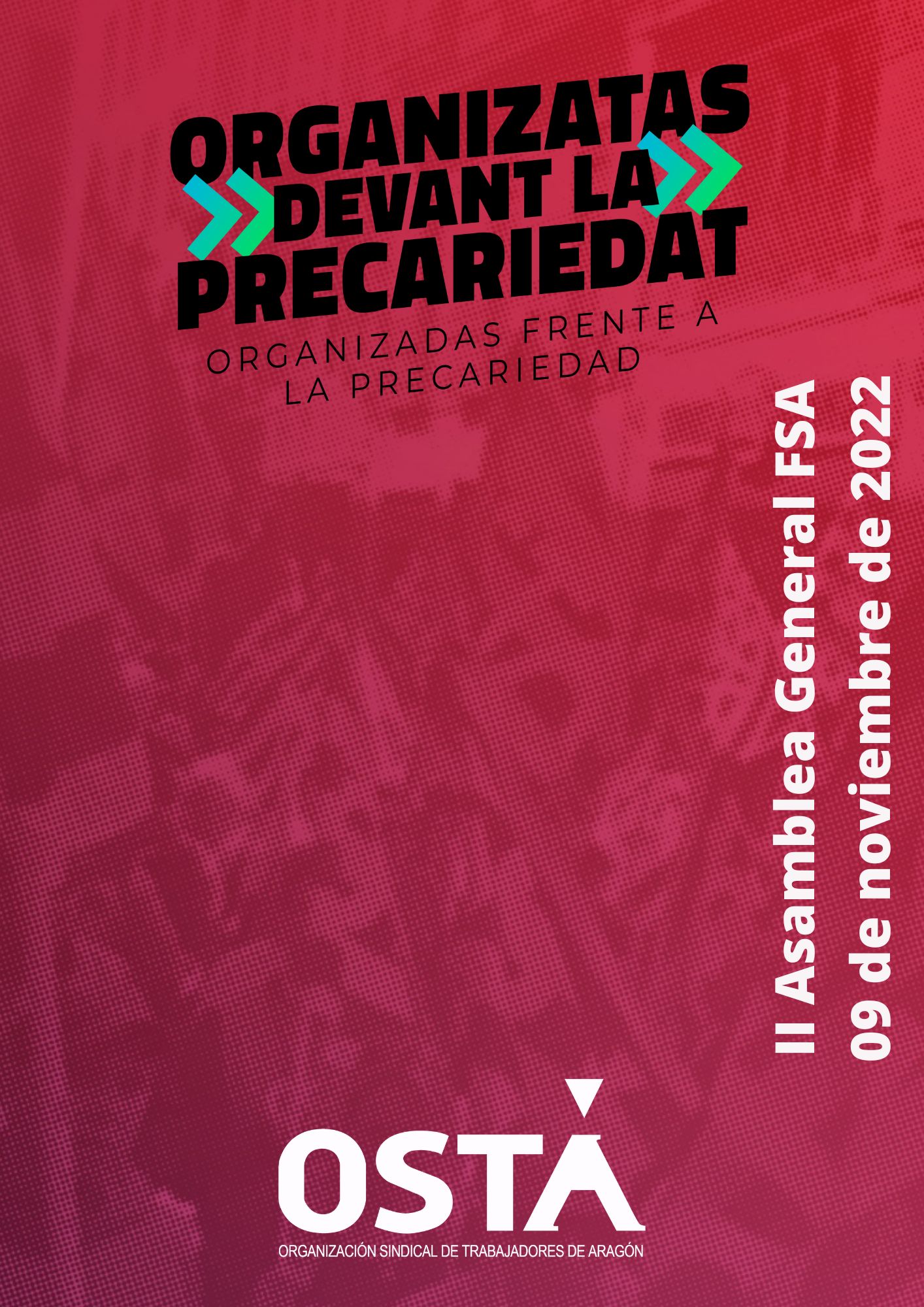 portada ponencia organizatas devant la precariedat osta