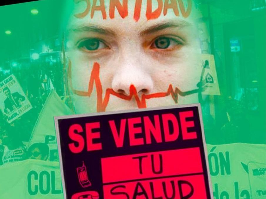 Manifestación por la sanidad pública, salvemos la atención primaria