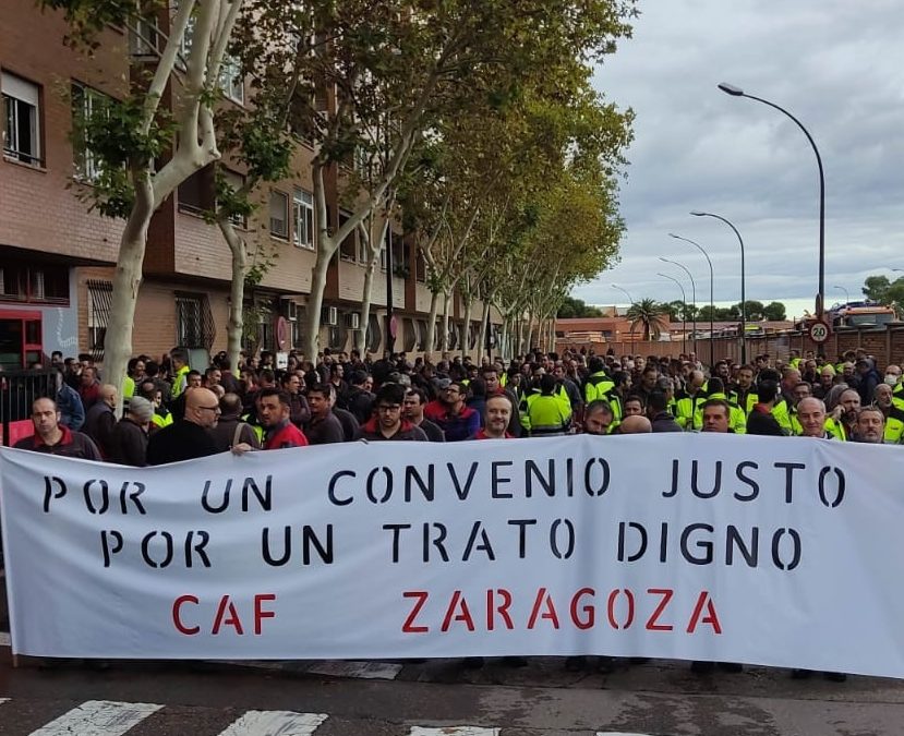 Desconvocada la Huelga en CAF