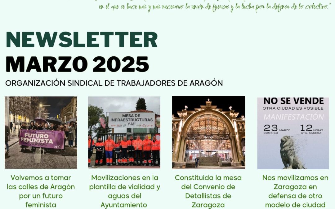 Newsletter Marzo
