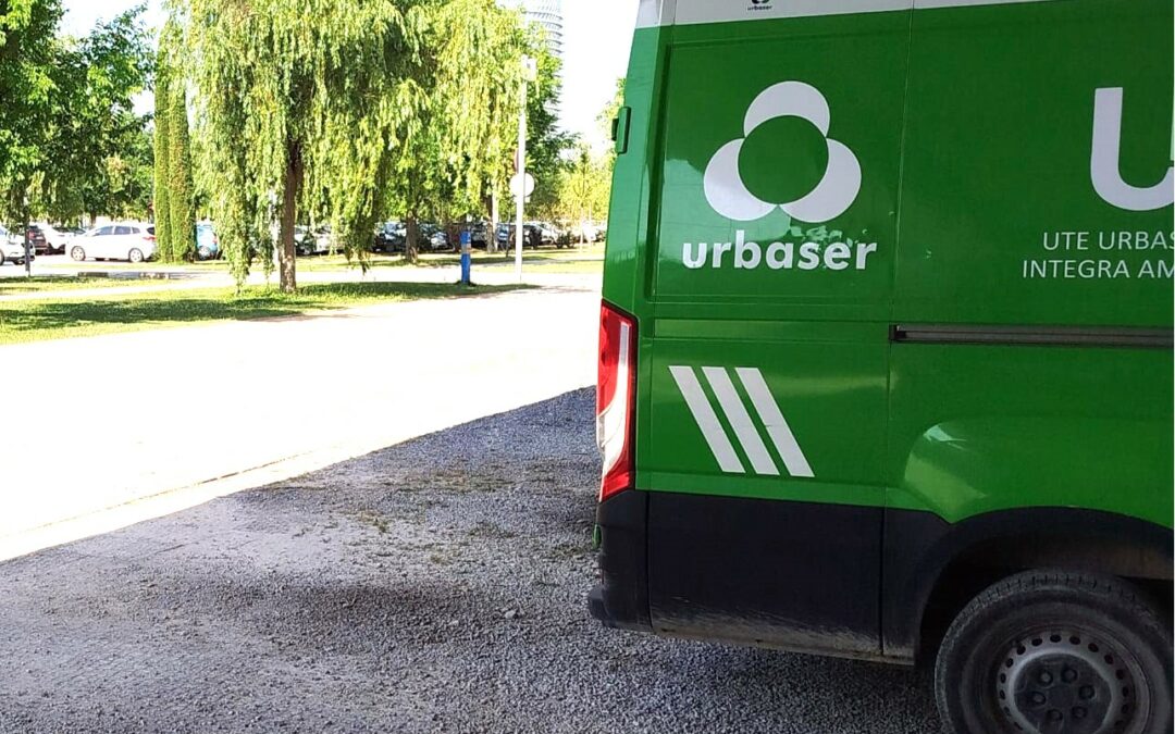 Jardineros de Urbaser en Huelga
