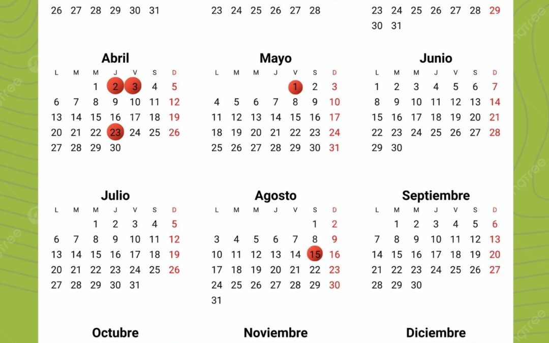 Publicado el calendario laboral de Aragón de 2026
