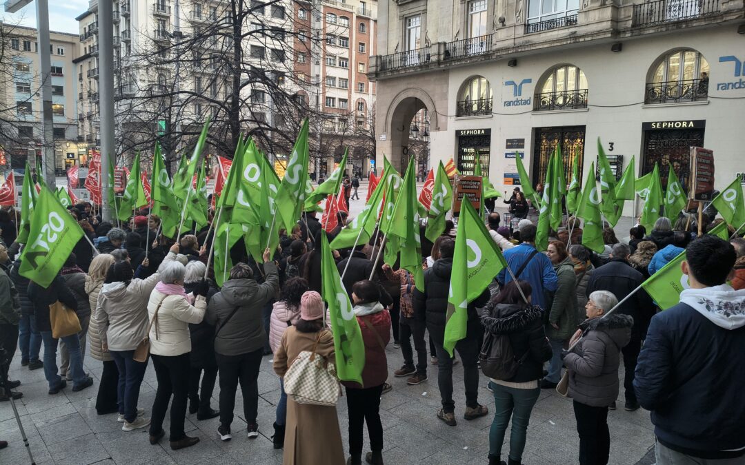 El Gobierno de Aragón cierra la puerta al diálogo mientras mantiene abandonadas a nuestras personas mayores