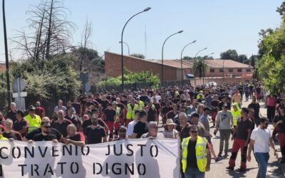 La plantilla ratifica el preacuerdo de convenio en CAF