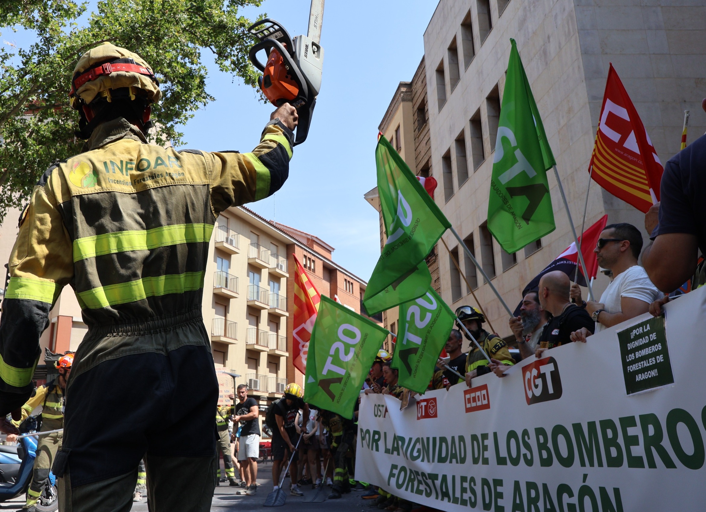huelga bomberos forestales 2026