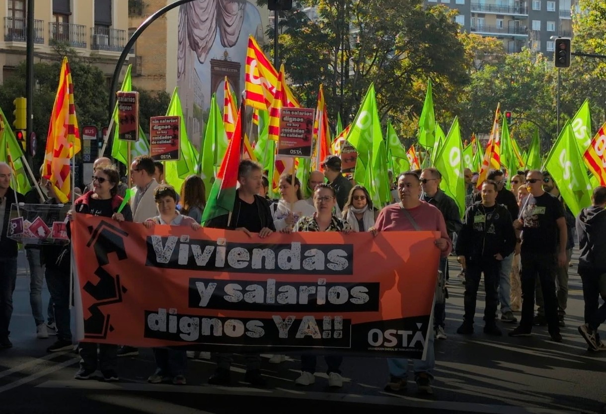 Mnifestacion OSTA vivienda
